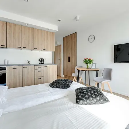 Apartament Waterlane Island Pool & Gym Gdańsk