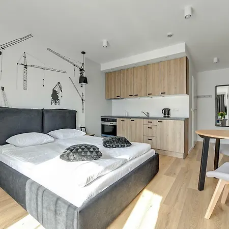 Apartment Waterlane Island Pool & Gym Danzig